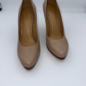 Nine West Classic Beige Heels